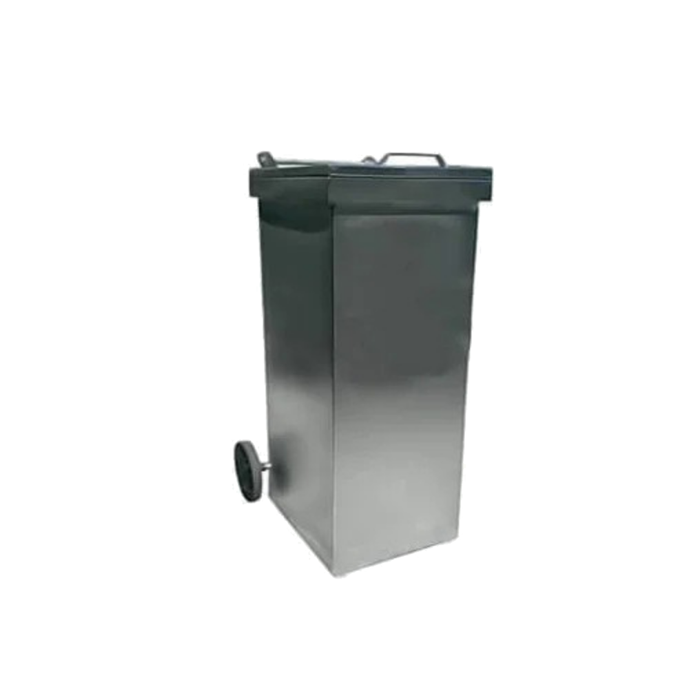 240 Litre Metal Çöp Konteyneri
